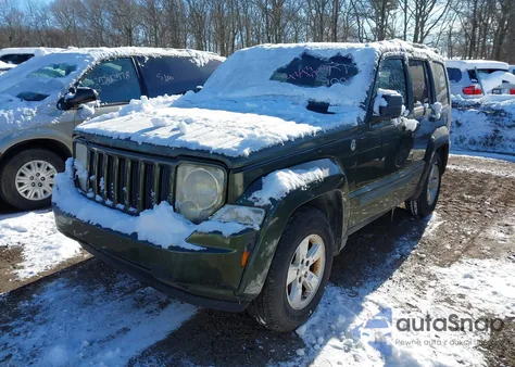 2009 Jeep Liberty Sport из США, поврежденный, VIN 1J8GN28K19W533396